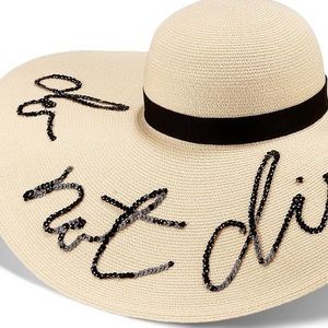 Eugenia Kim Accessories - Eugenia Kim “Do not disturb” straw hat Eugenia Kim Accessories - Eugenia Kim “Do not disturb” straw hat